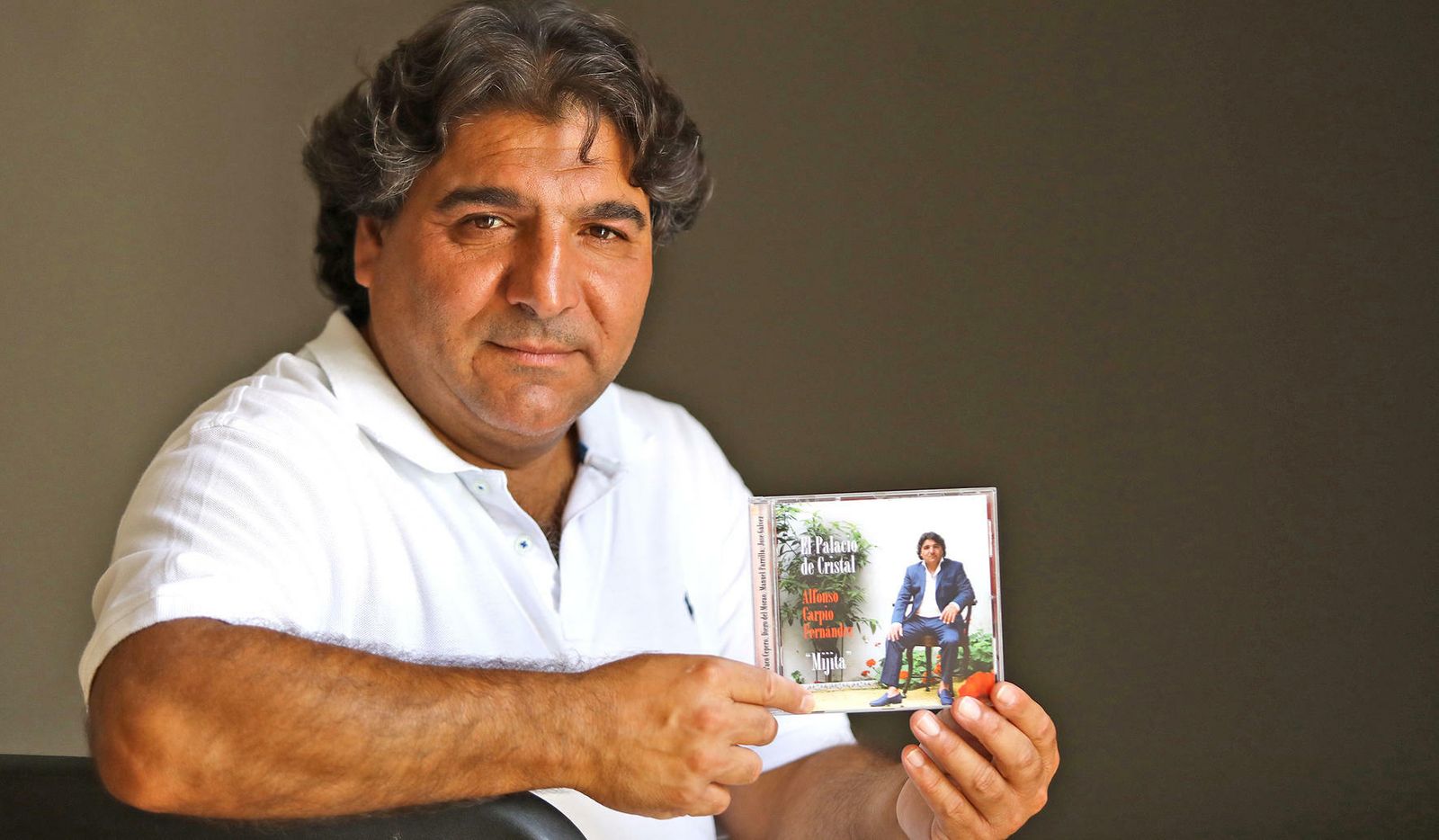 Alfonso Carpio Fernández 'El Mijita', con su nuevo disco