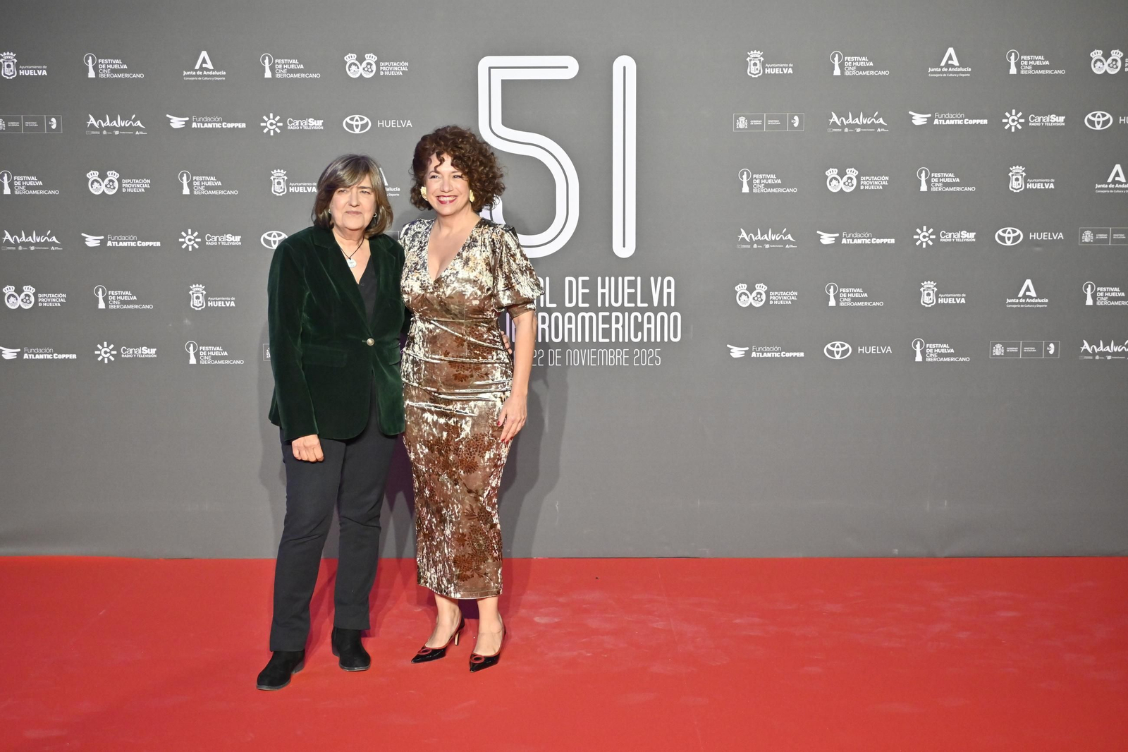Imágenes del Photocall de la Gala de Clausura de la 51.ª edición del Festival de Huelva de Cine Iberoamericano