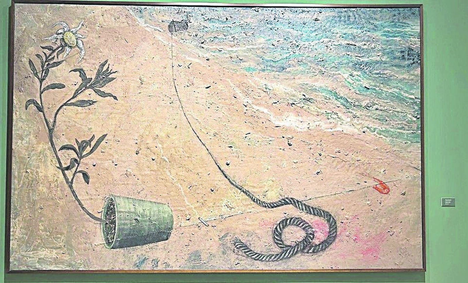 Obra de Barceló en la muestra 'Naturaleza en el arte'