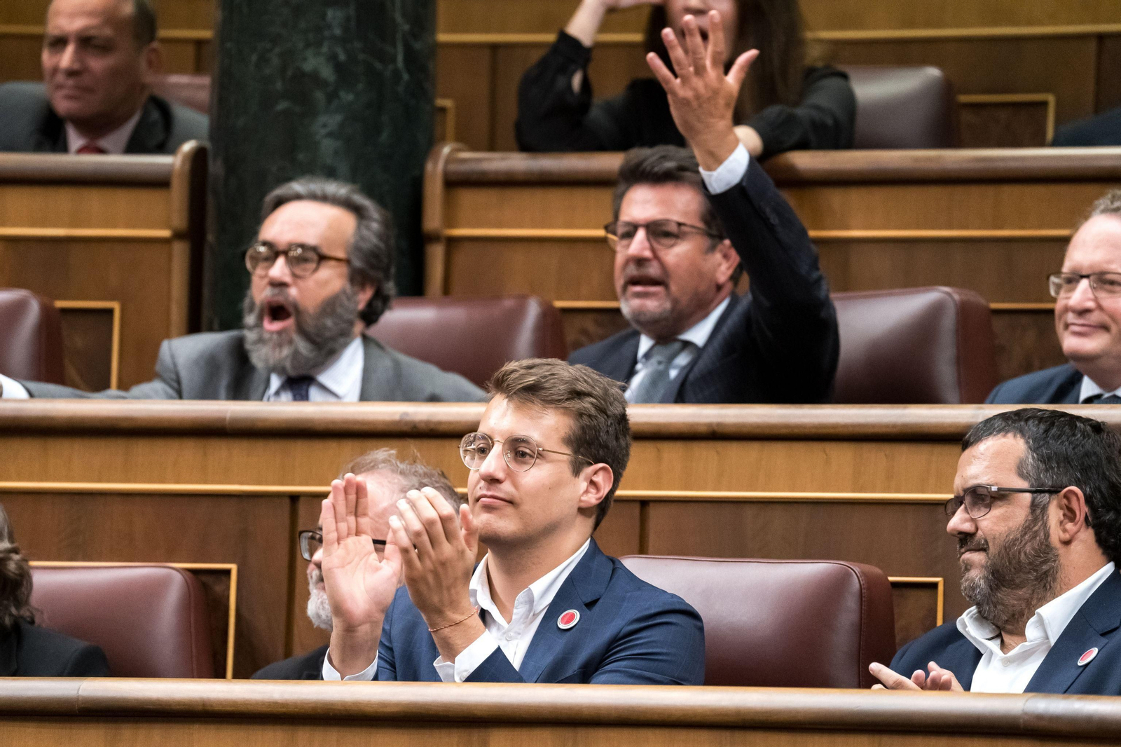 La primera sesión del debate de investidura en el Congreso de los Diputados, en imágenes