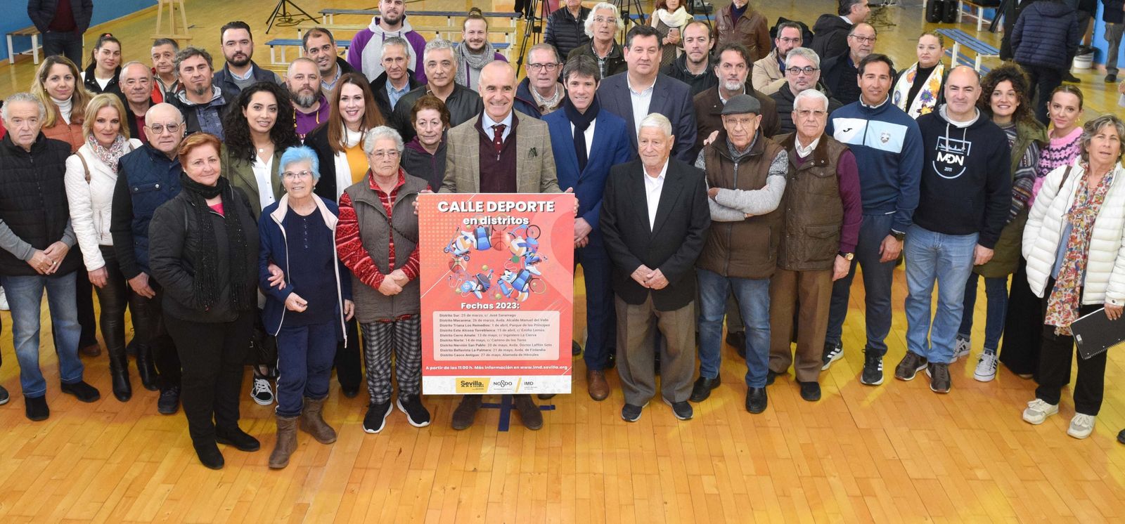 Una imagen de la presentación de Calle Deporte.