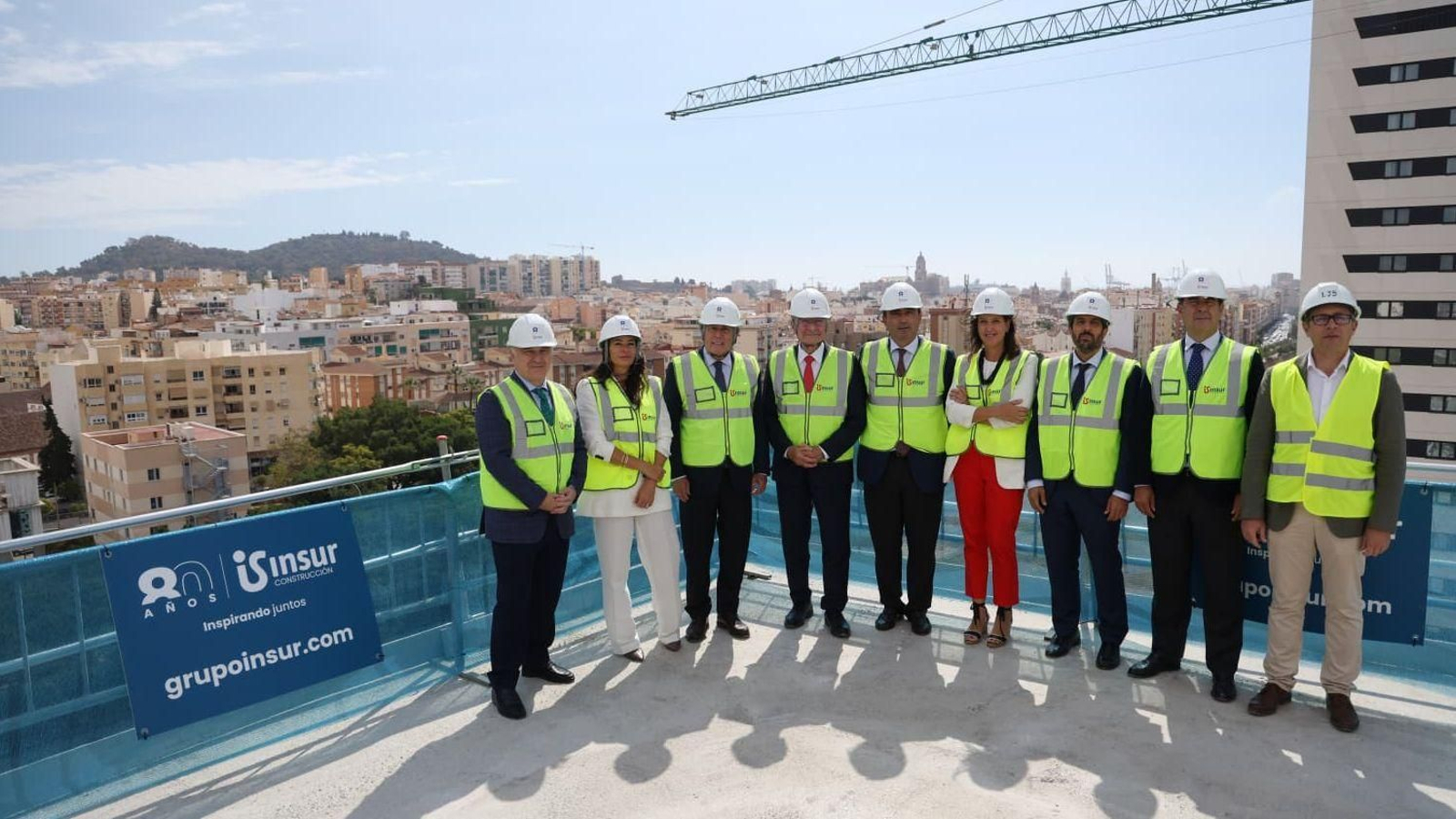 Inauguración del edificio de oficina 'Noa' de Insur