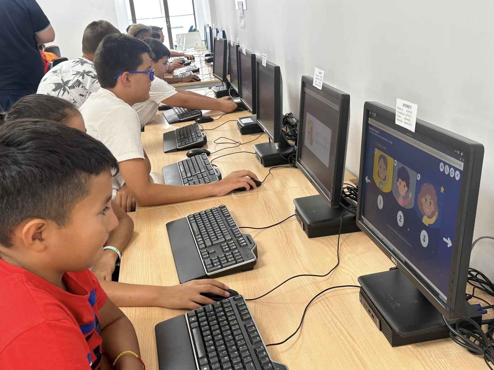 Momento del campamento en años anteriores