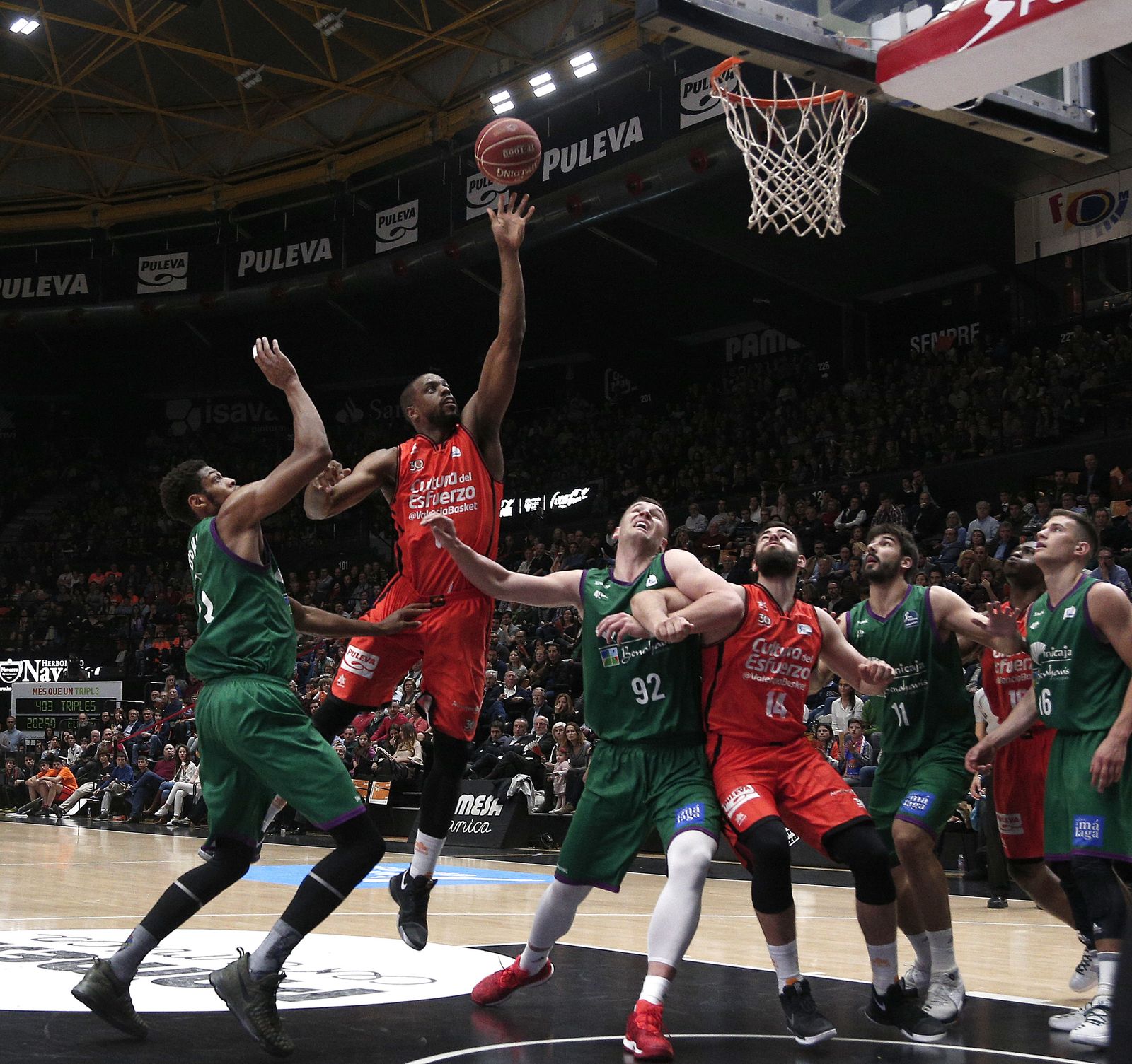 Las imágenes del Valencia-Unicaja