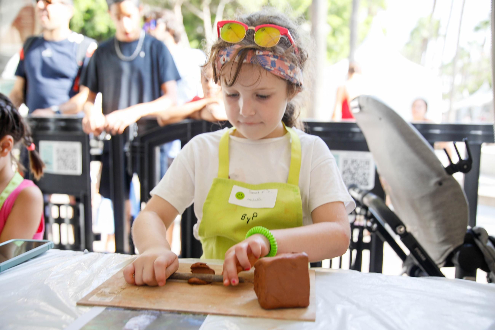 Los talleres infantiles de cerámica de 'Alfaralmería', en imágenes
