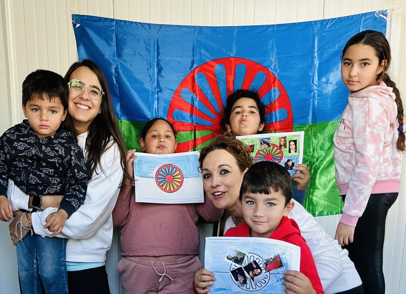 Participantes en los talleres.