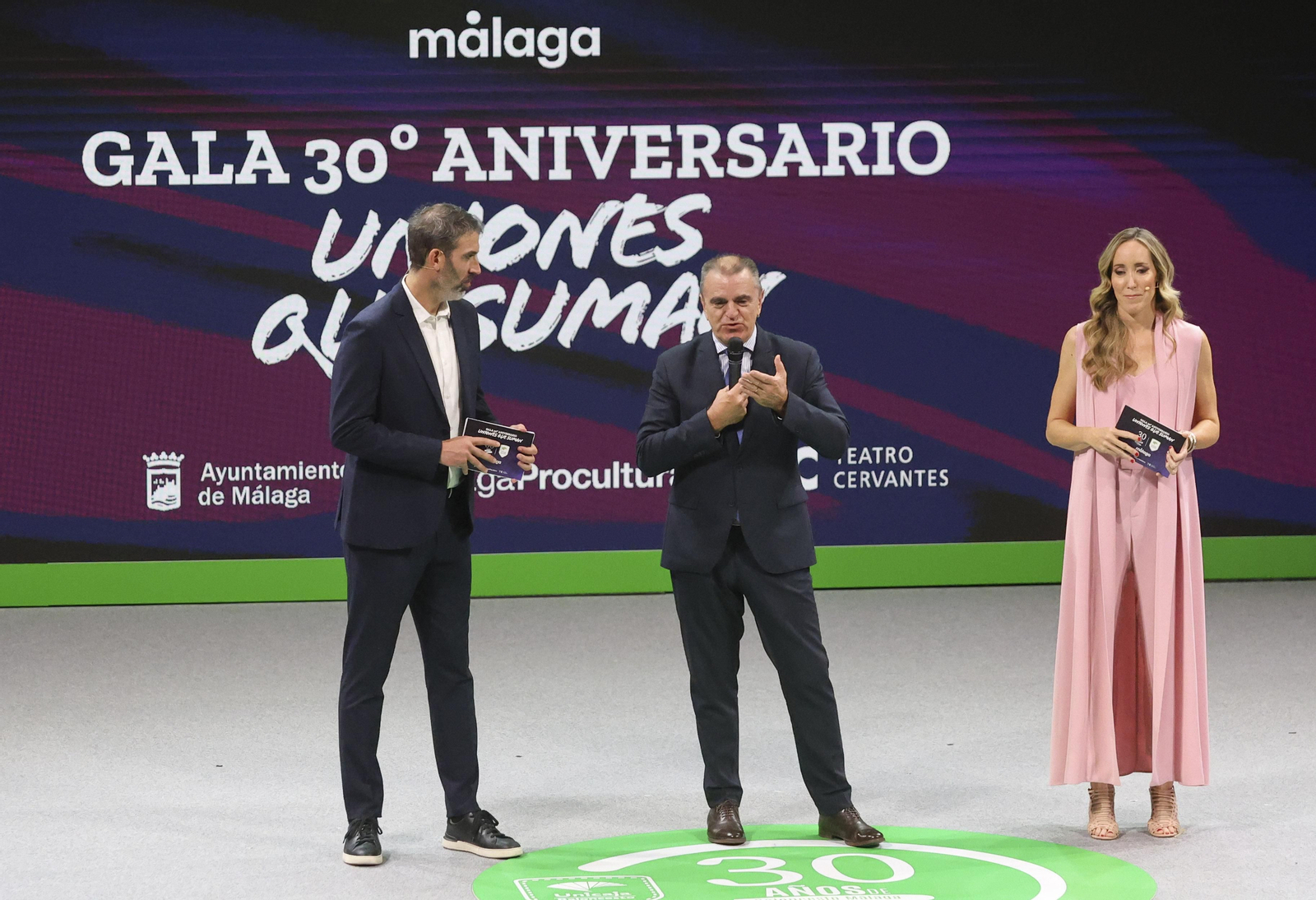 La gala del 30 aniversario de la unión Caja de Ronda-Maristas, en fotos