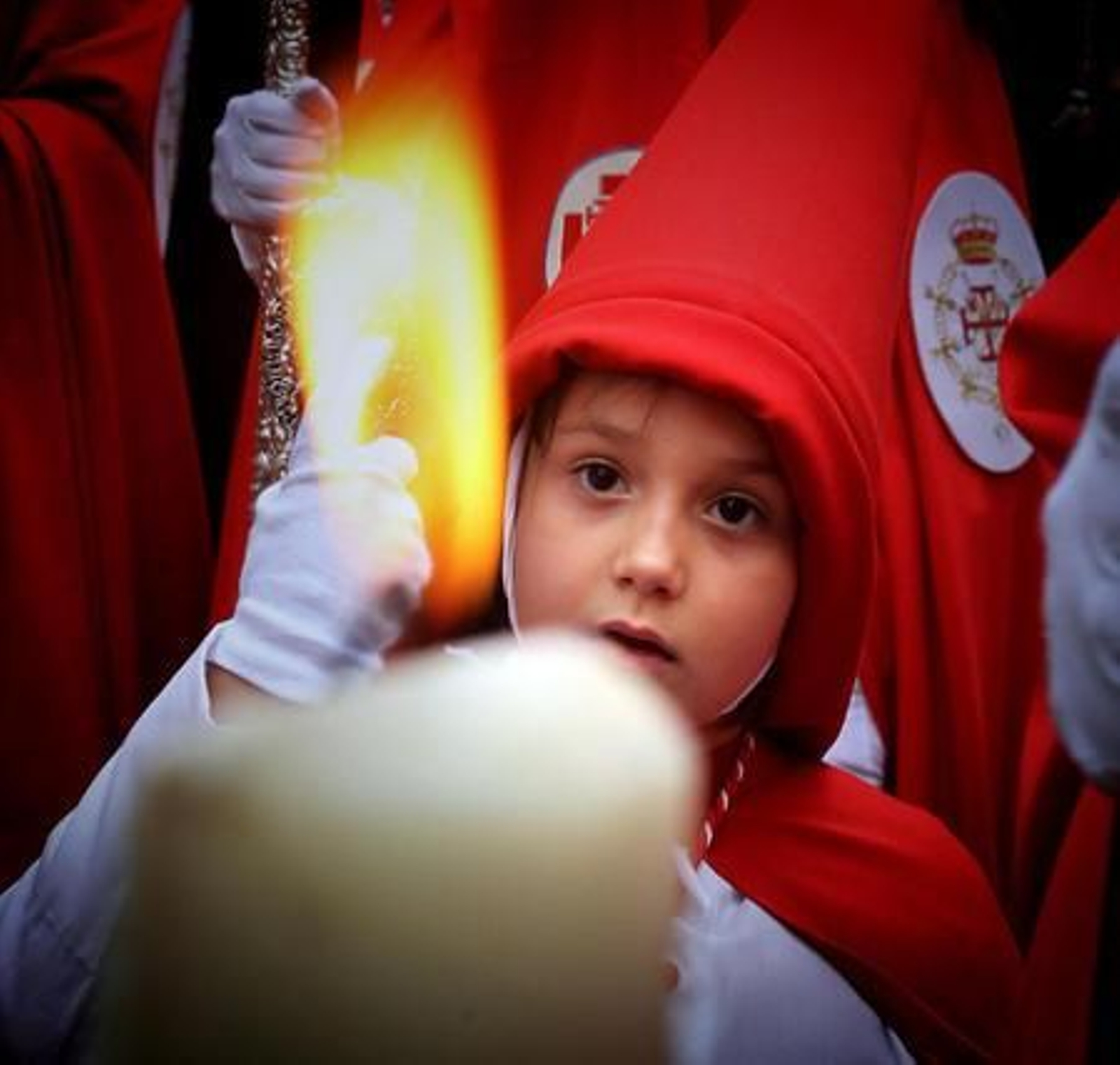 Al descubierto. Uno de los integrantes del pavero de La Cena.

Foto: Miguel Ángel González