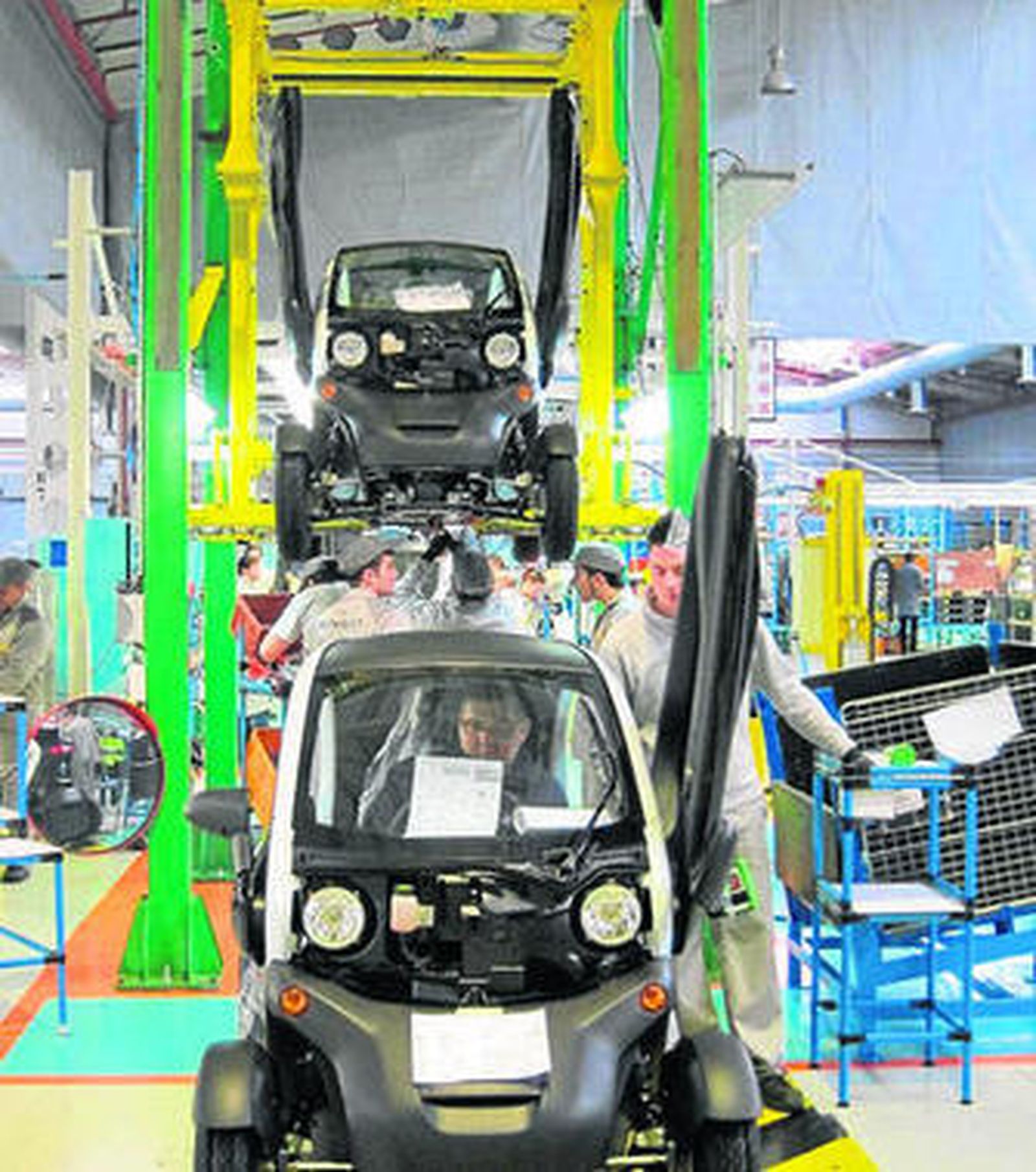 Factoría de Renault en Valladolid, donde se hace el Twizy.