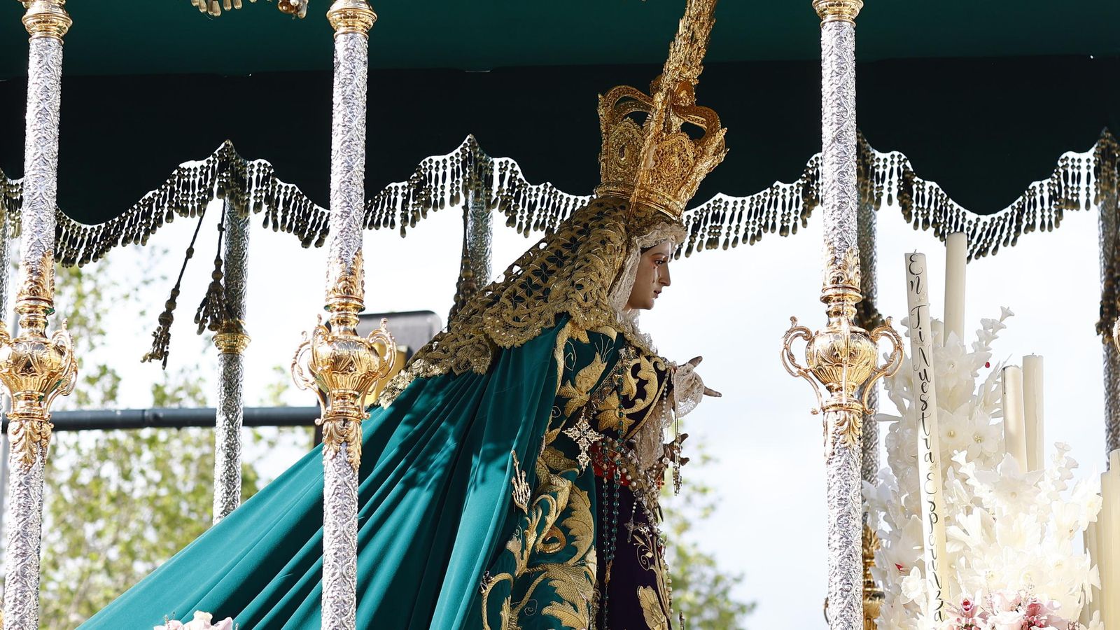 Nueva Esperanza, este Martes Santo en Málaga.