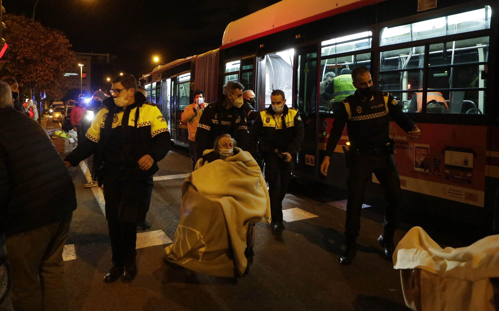 Incendio en residencia de ancianos