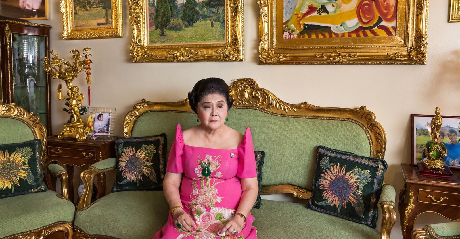 Imelda Marcos, en una imagen del documental.