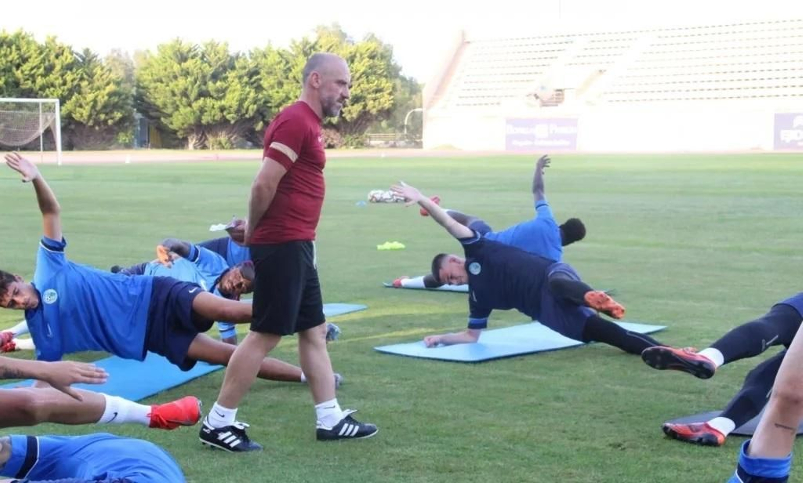 Cabello, durante un entrenamiento en Santo Domingo