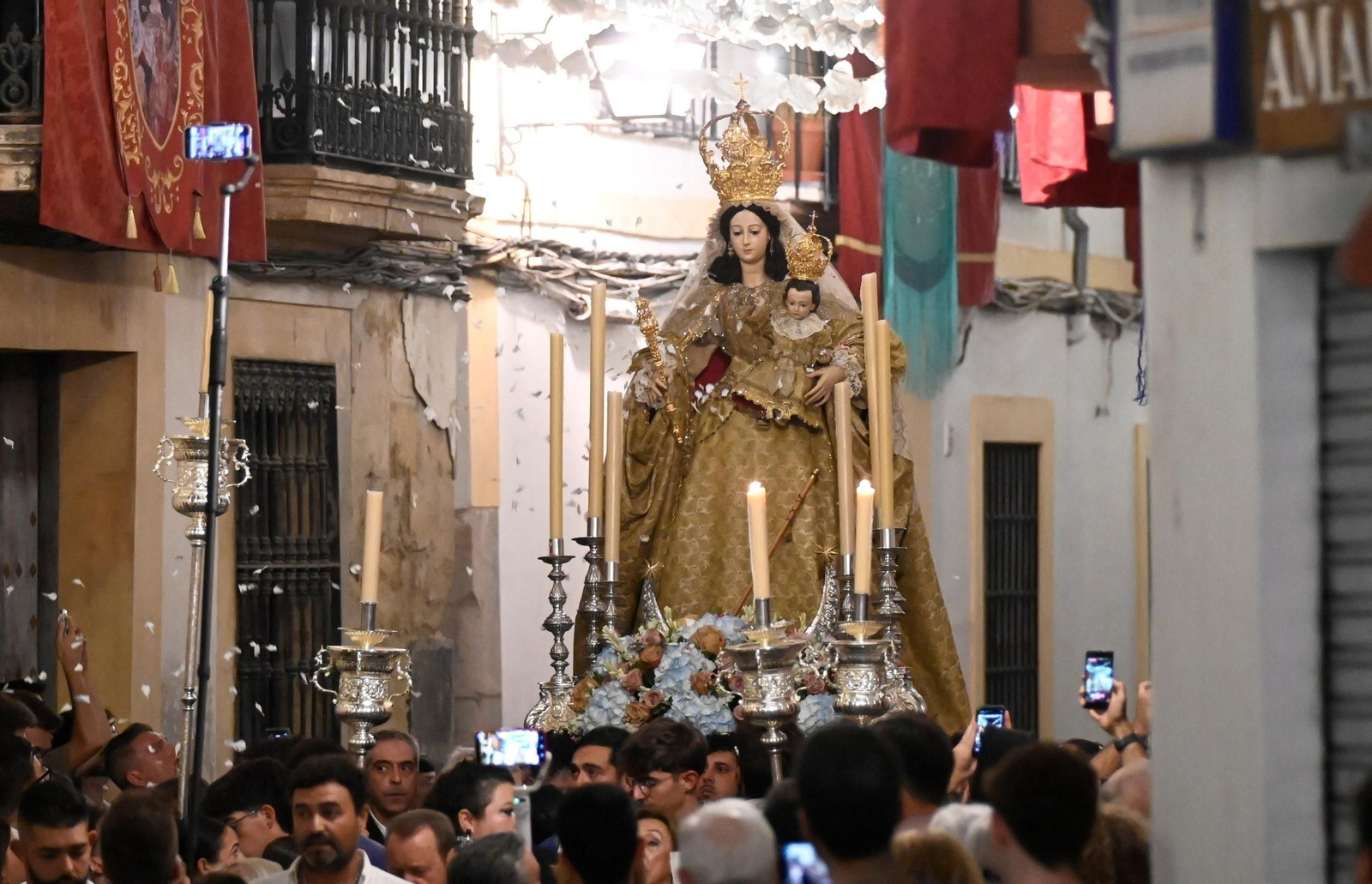 Las imágenes de la vuelta de la Virgen del Socorro a su ermita