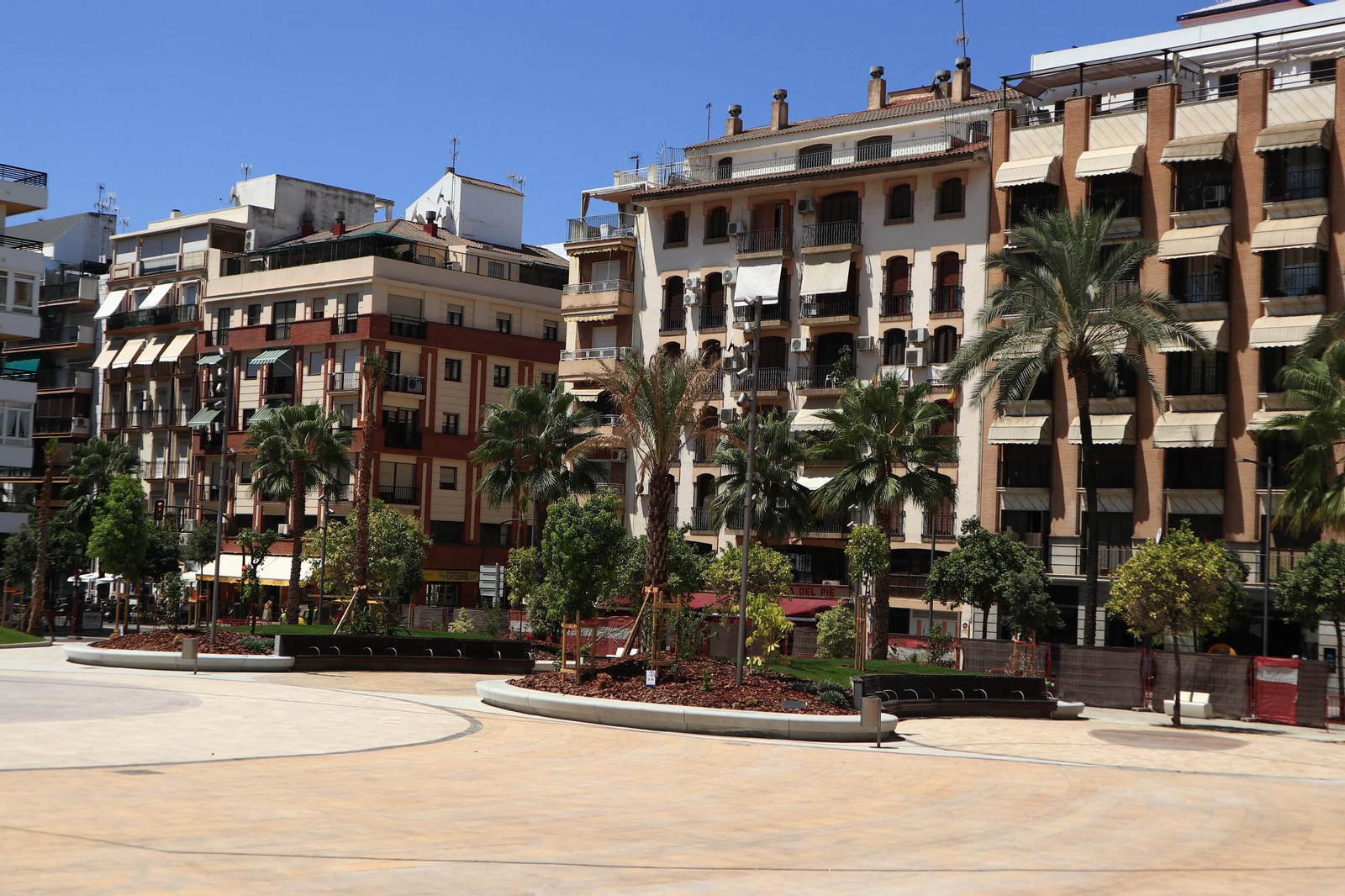 Así ha quedado la Plaza de La Merced tras la remodelación, en imágenes