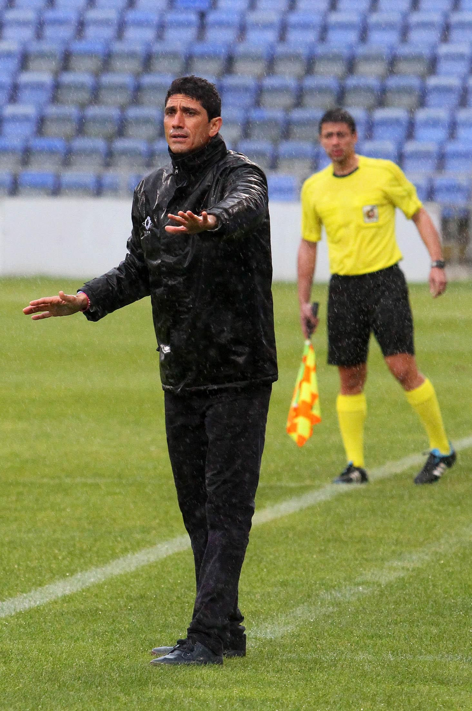 Pavón, en el choque con El Ejido.