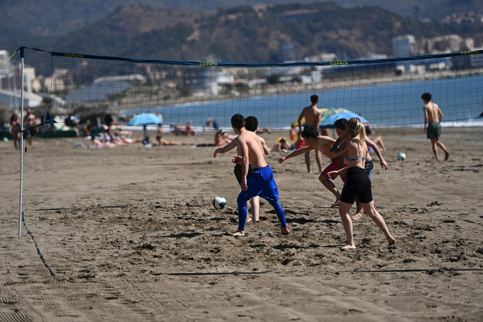 Así lucen las playas y chiringuitos de Málaga este sábado (fotos)