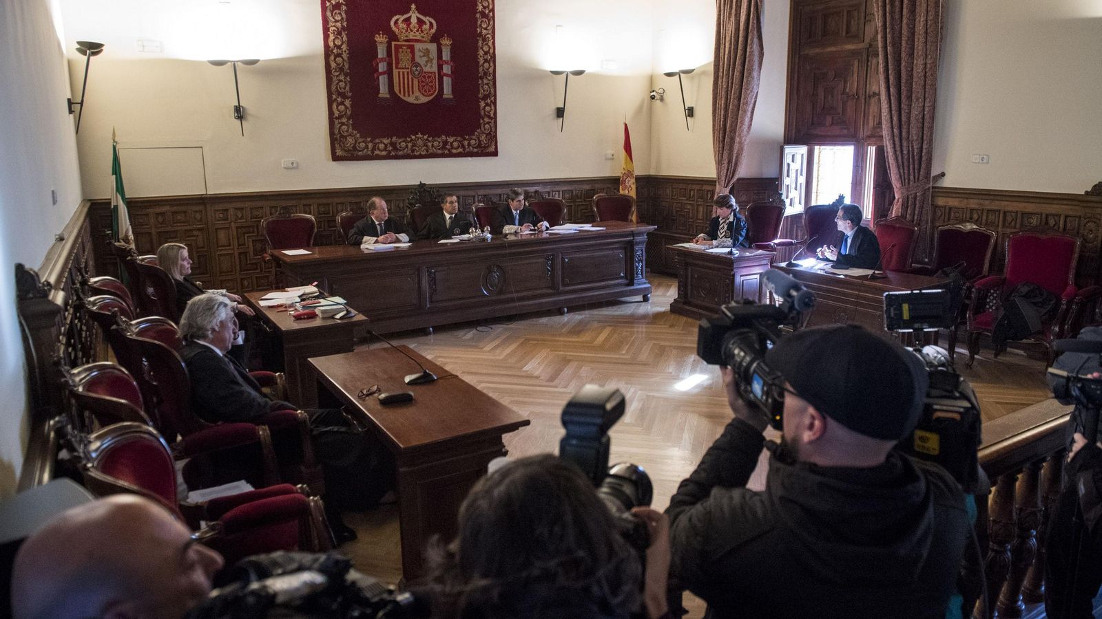 Imagen de un juicio en Granada