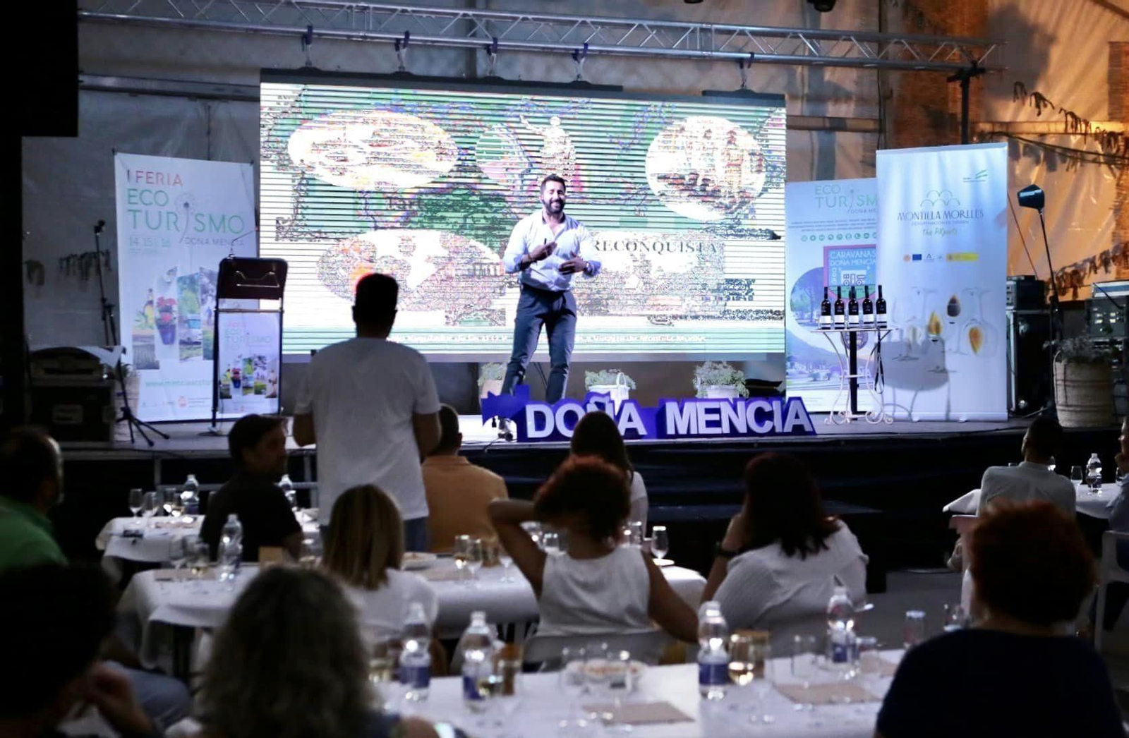 Una de las actividades de la I Feria del Ecoturismo de Doña Mencía.