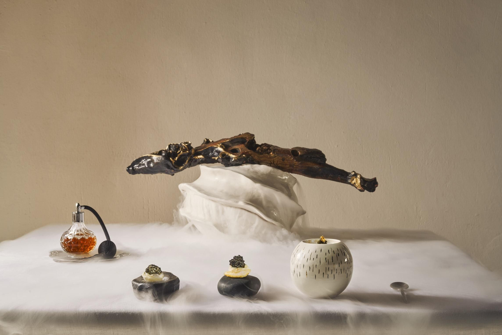 El caviar de Granada está presente en un menú de Estrella Michelin