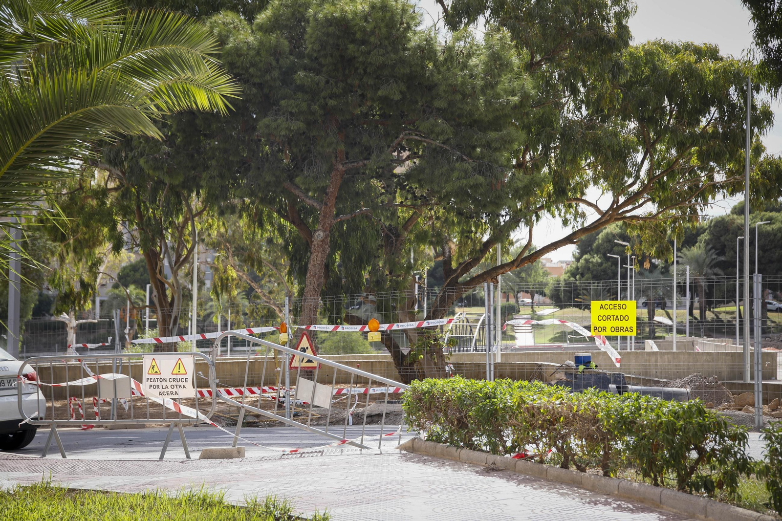 Te contamos en imágenes como avanzan las obras de la rambla de San Antonio en Aguadulce