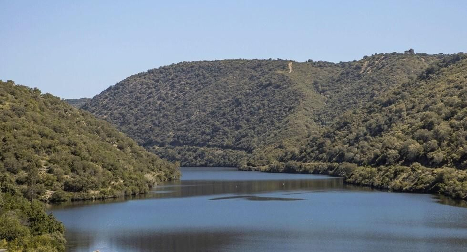 El Bembézar a su paso por Hornachuelos.