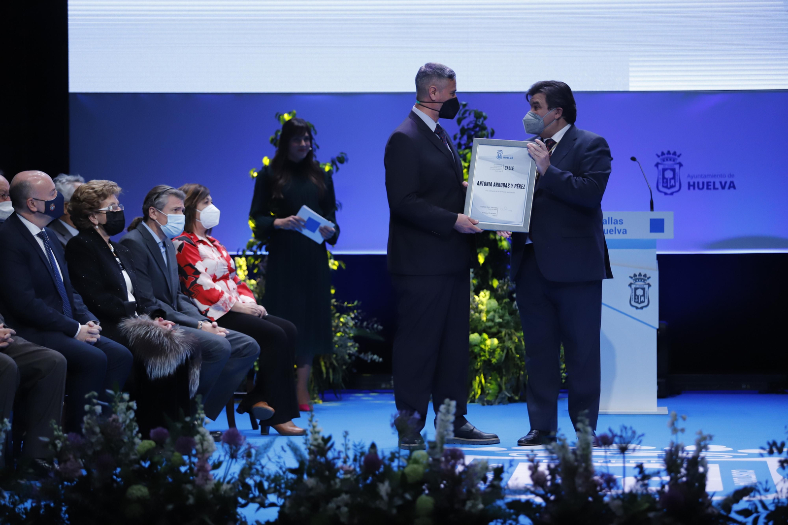 Imágenes de la entrega de las nuevas calles de la ciudad de Huelva