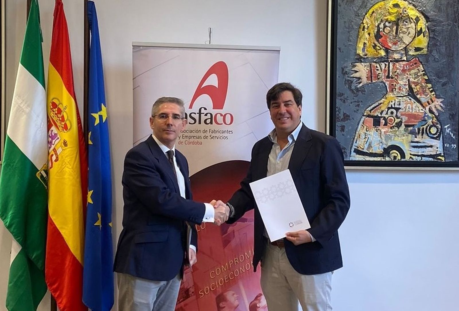 Juan Salado y Jesús Coca.