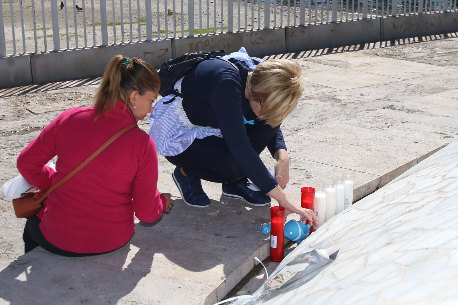 Las imágenes de la capilla ardiente por Gabriel
