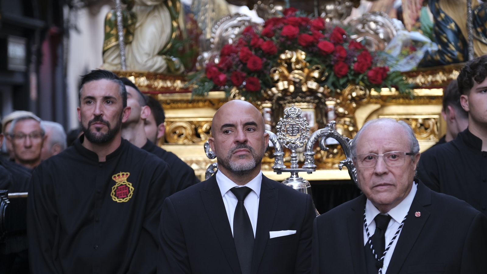 Procesión del Santo Entierro en Almería, en imágenes