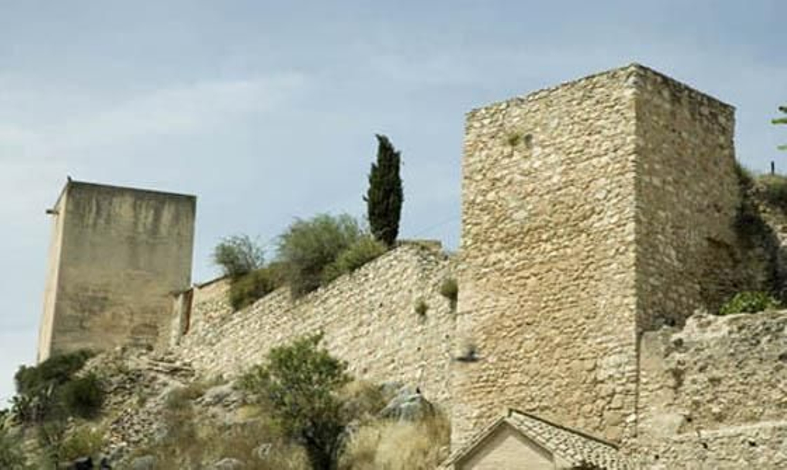Ayuntamiento de Illora. Castillo en lo alto del municipio.