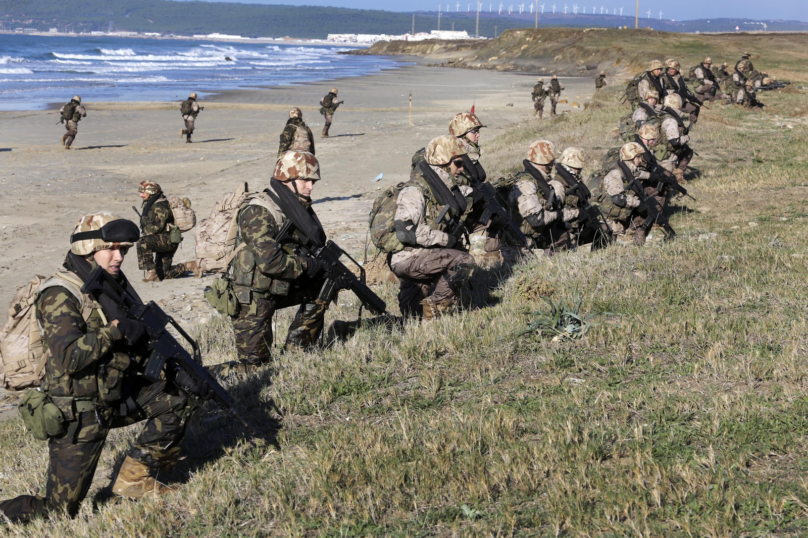 Las imágenes del ejercicio de la Armada MARFIBEX-72