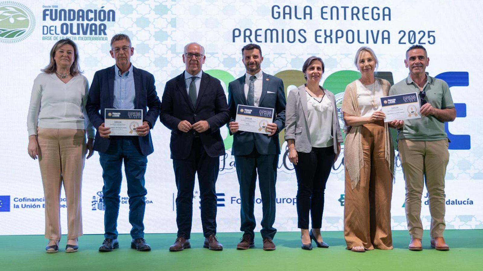 Entrega de los premios internacionales Expoliva 2025
