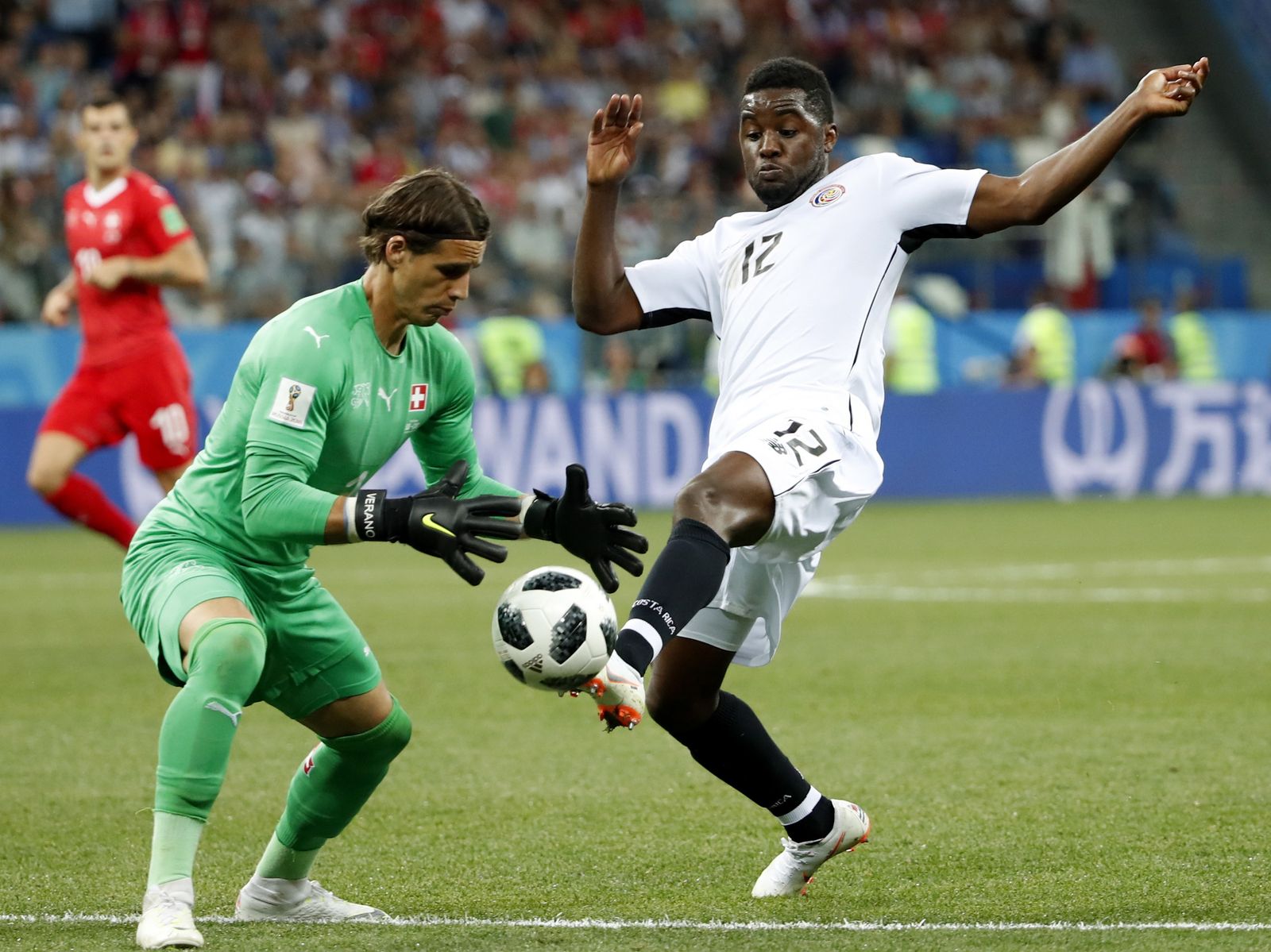 Las imágenes del Suiza-Costa Rica