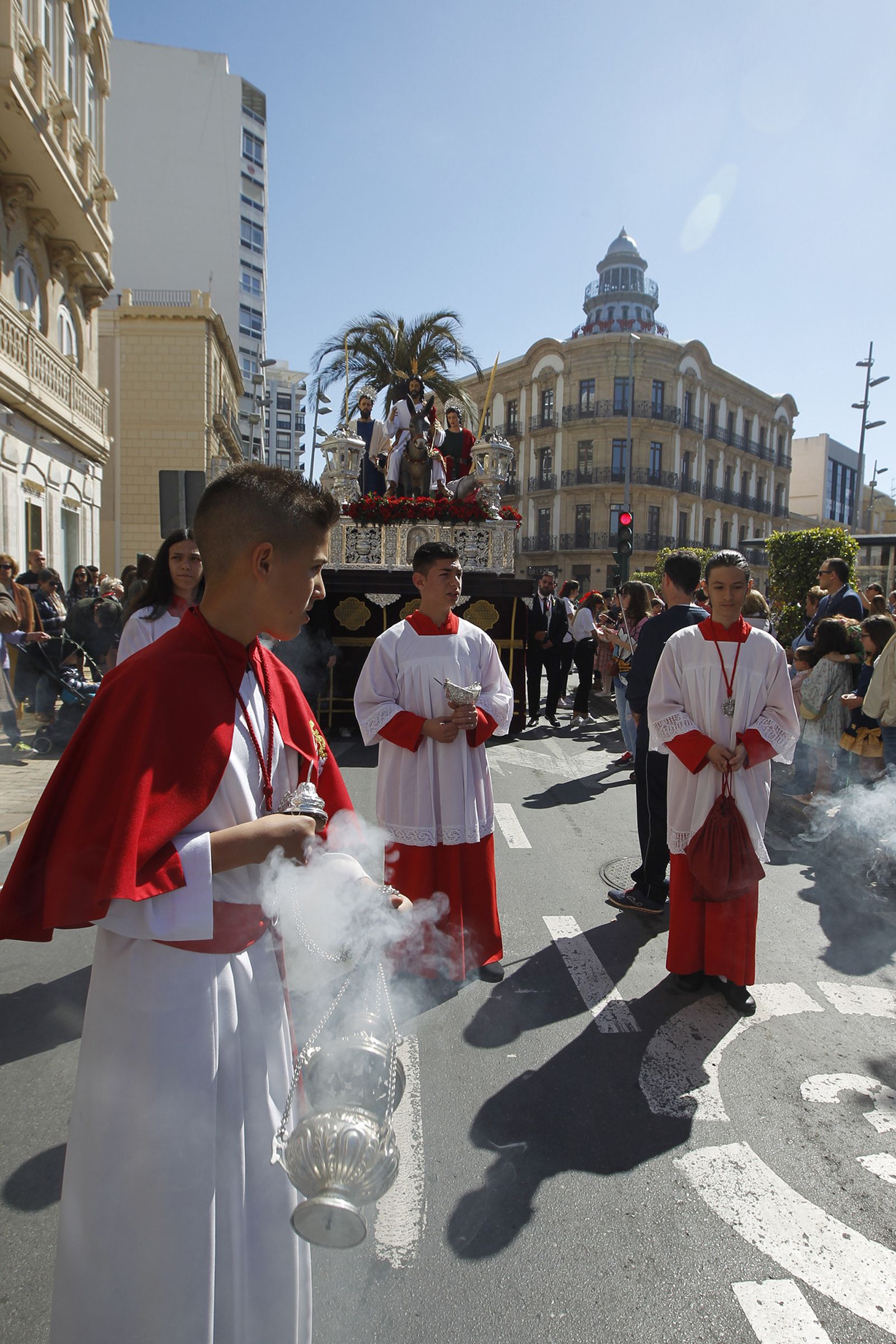 Imágenes Procesión de la Borriquita de Almería capital. Semana Santa 2019
