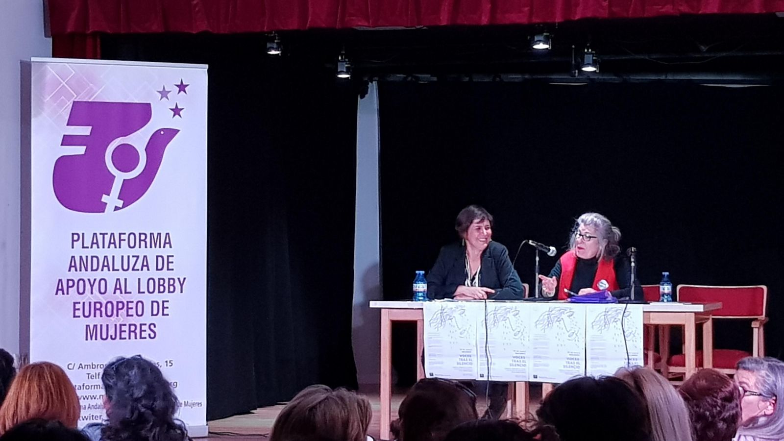 Rafaela Pastor, durante su intervención.