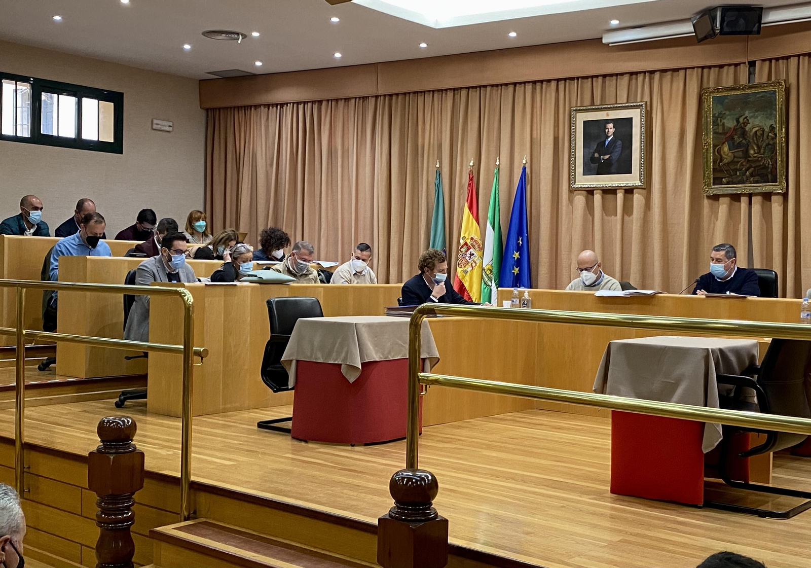 Sesión plenaria de mes de marzo del Ayuntamiento de Vélez - Málaga