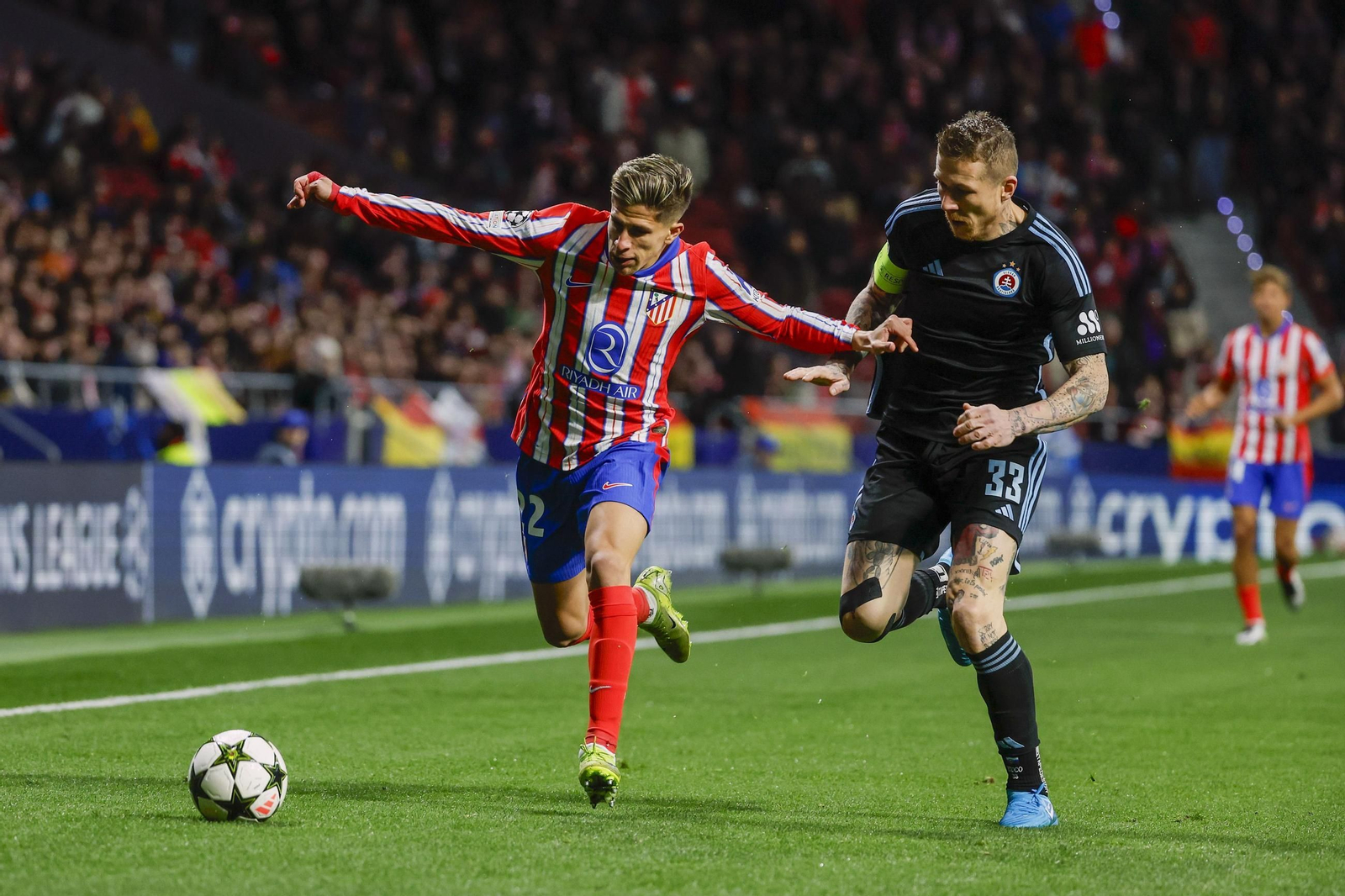 Las fotos del Atlético de Madrid - Slovan de Bratislava