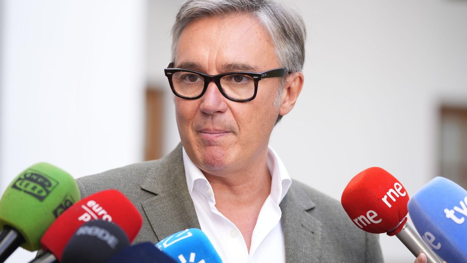 El portavoz de Vox en el Parlamento Andaluz, Manuel Gavira.