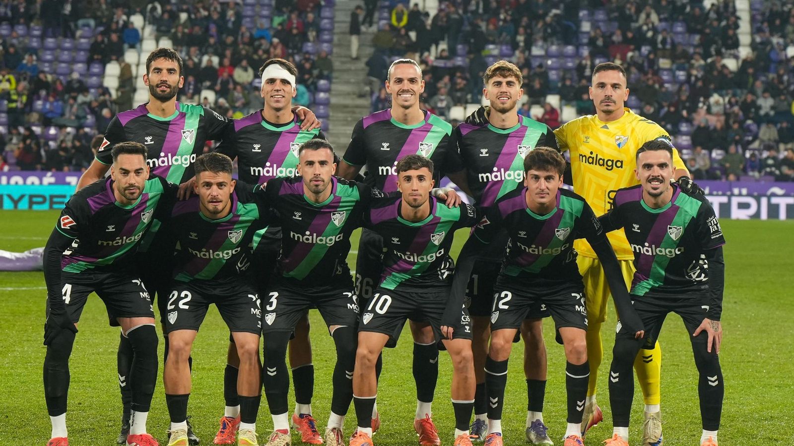 El Real Valladolid-Málaga CF, en fotos