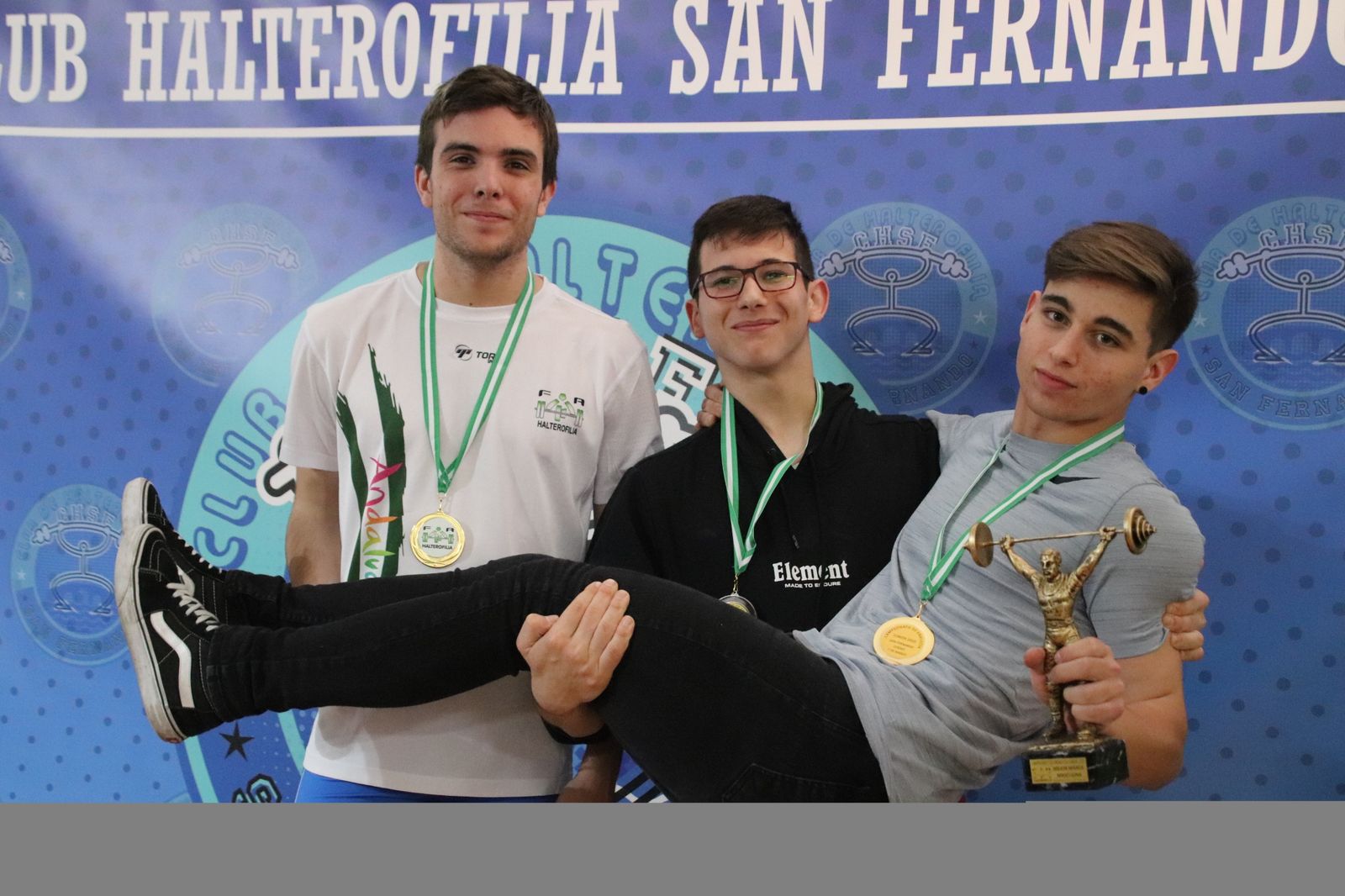 Mikel Sánchez, Dani Elbaz y Ángel Baturone.