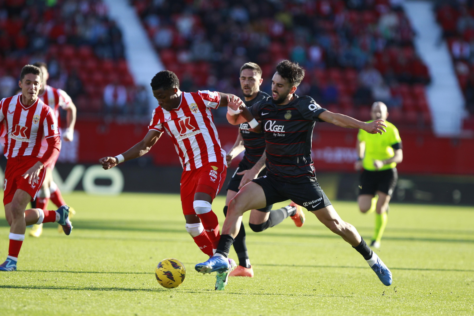 Imágenes del partido U.D. Almería-R.C.D. Mallorca
