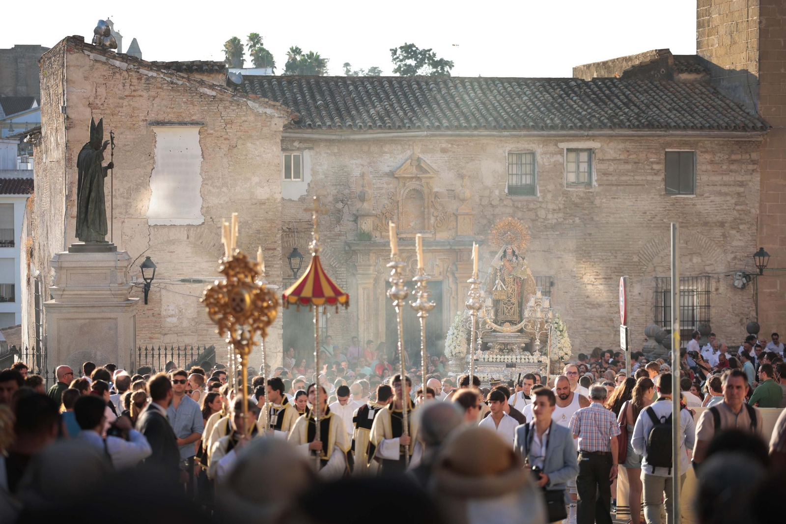 Procesión de la Virgen del Carmen por las calles de Jerez