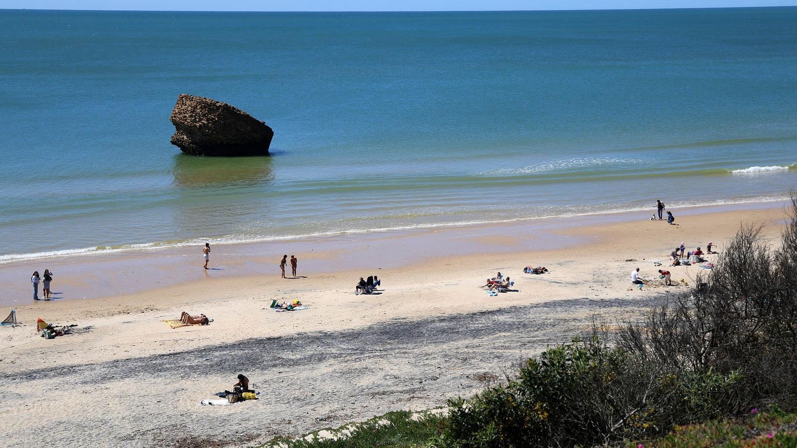 Playa de Matalascañas, el quinto núcleo costero con el agua más cálida Playa de Matalascañas, el quinto núcleo costero con el agua más cálida
