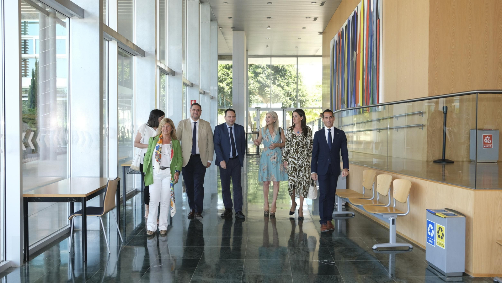 Entrega de banderas verdes a colegios de Andalucía, en Almería