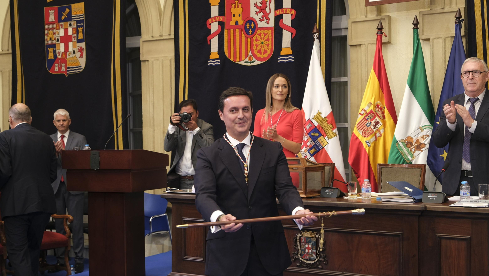 Imágenes del acto de constitución de la Diputación de Almería