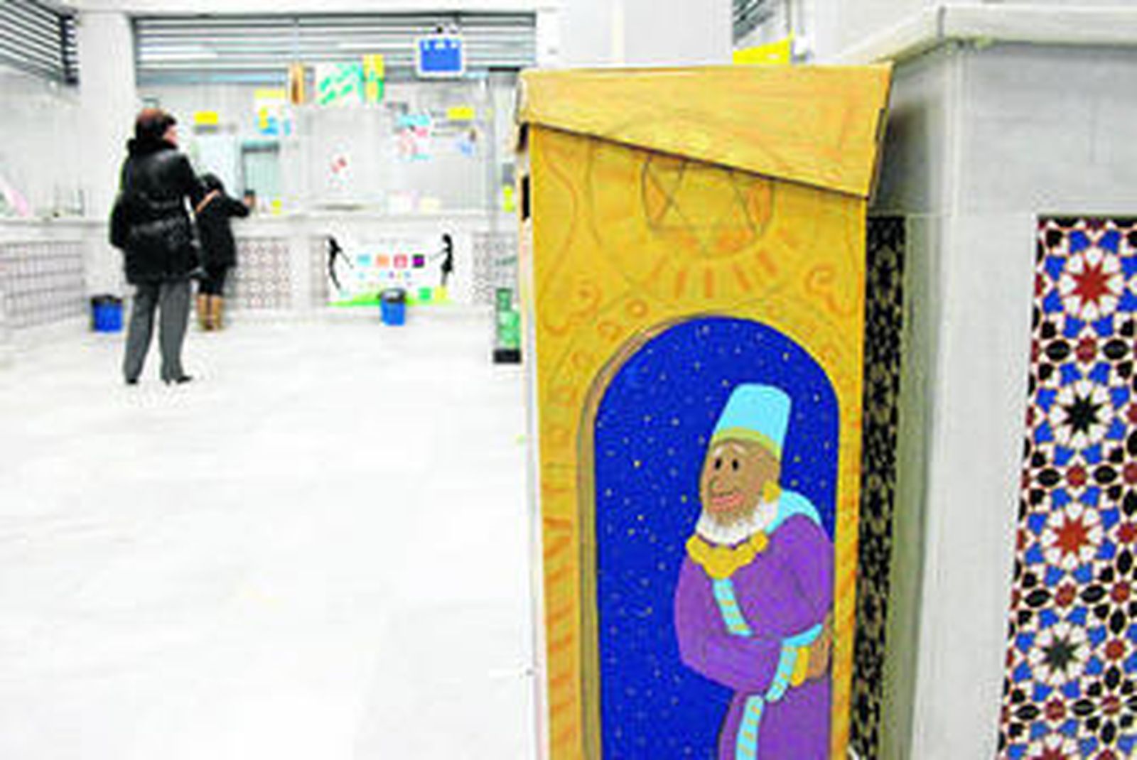 El buzón para los Reyes Magos en la sucursal de Correos de Algeciras.