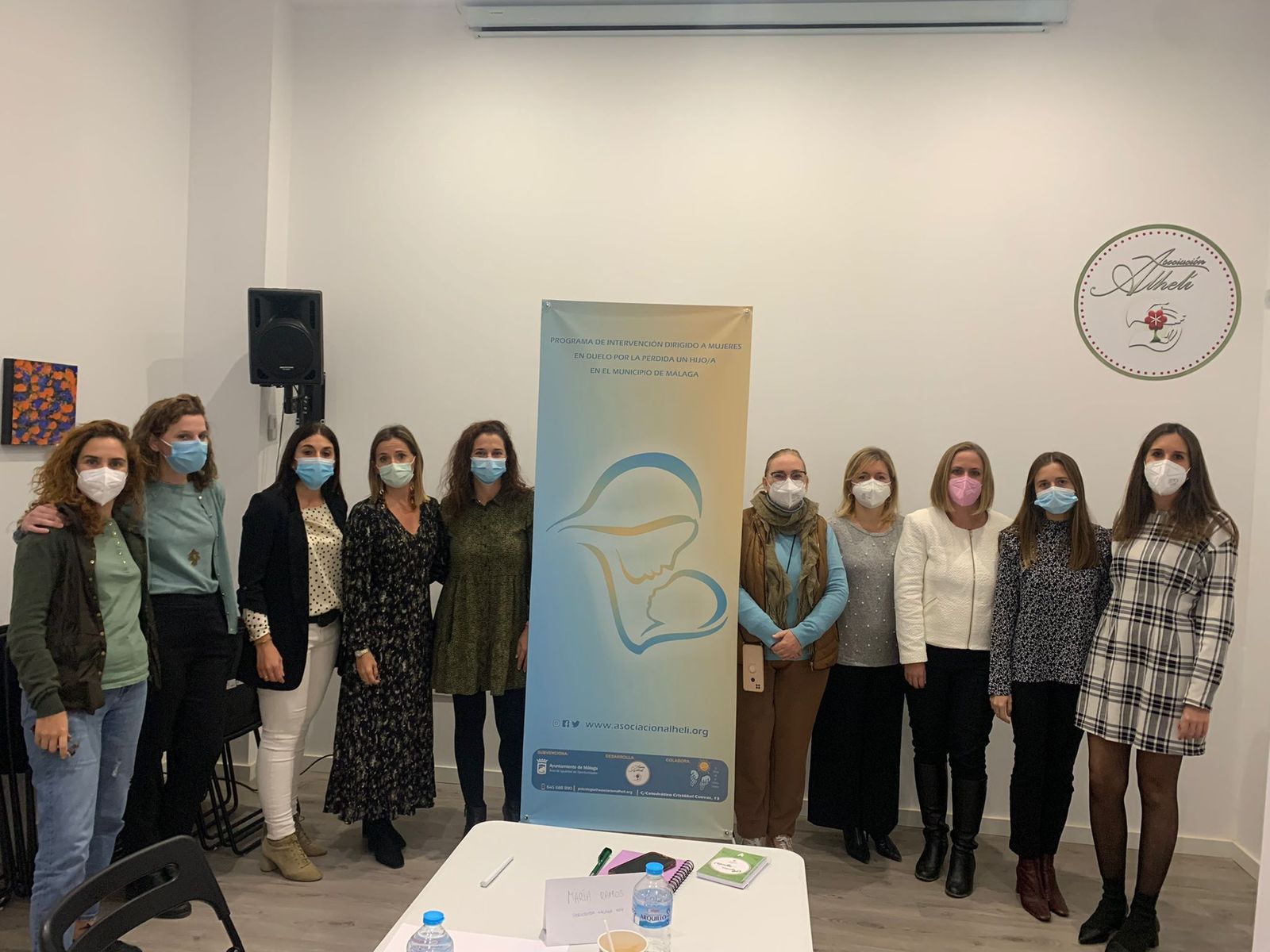 Sanitarias especializadas en duelo en las jornadas de la Asociación Alhelí