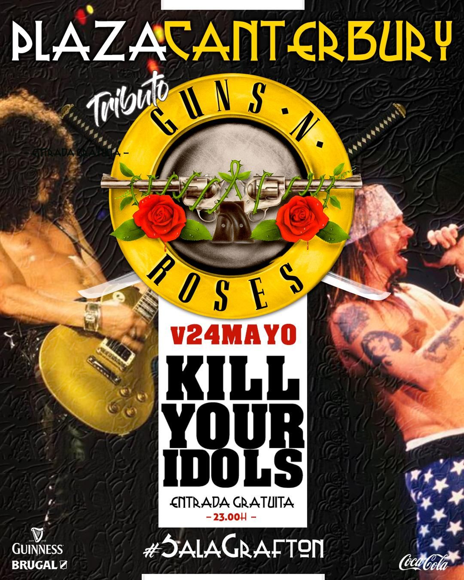 Tributos a Guns n' Roses y The Beatles