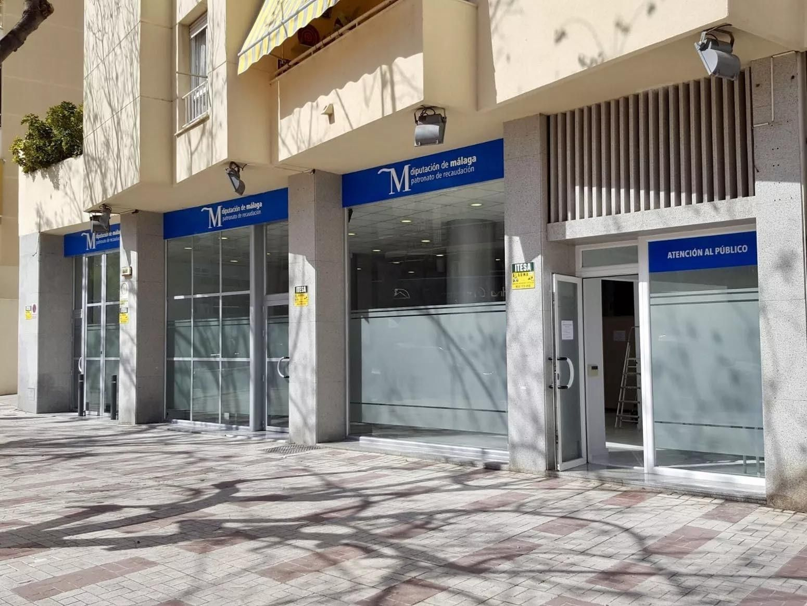 La Oficina del Patronato de Recaudación Provincial en Torremolinos.